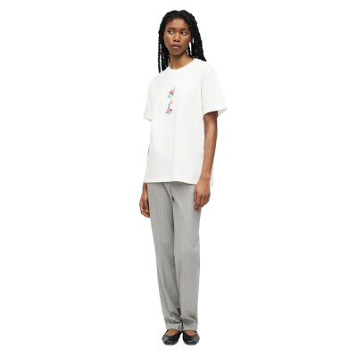 THE PRINTED COTTON JERSEY T-SHIRT